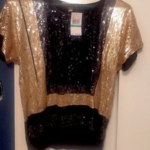 Michael Kors Sequenced dress blouse